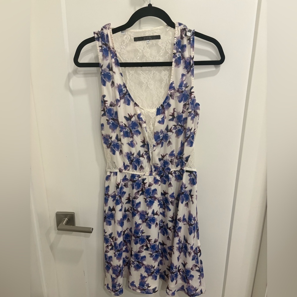 GUESS FLORAL LACE DRESS - Picture 2 of 6